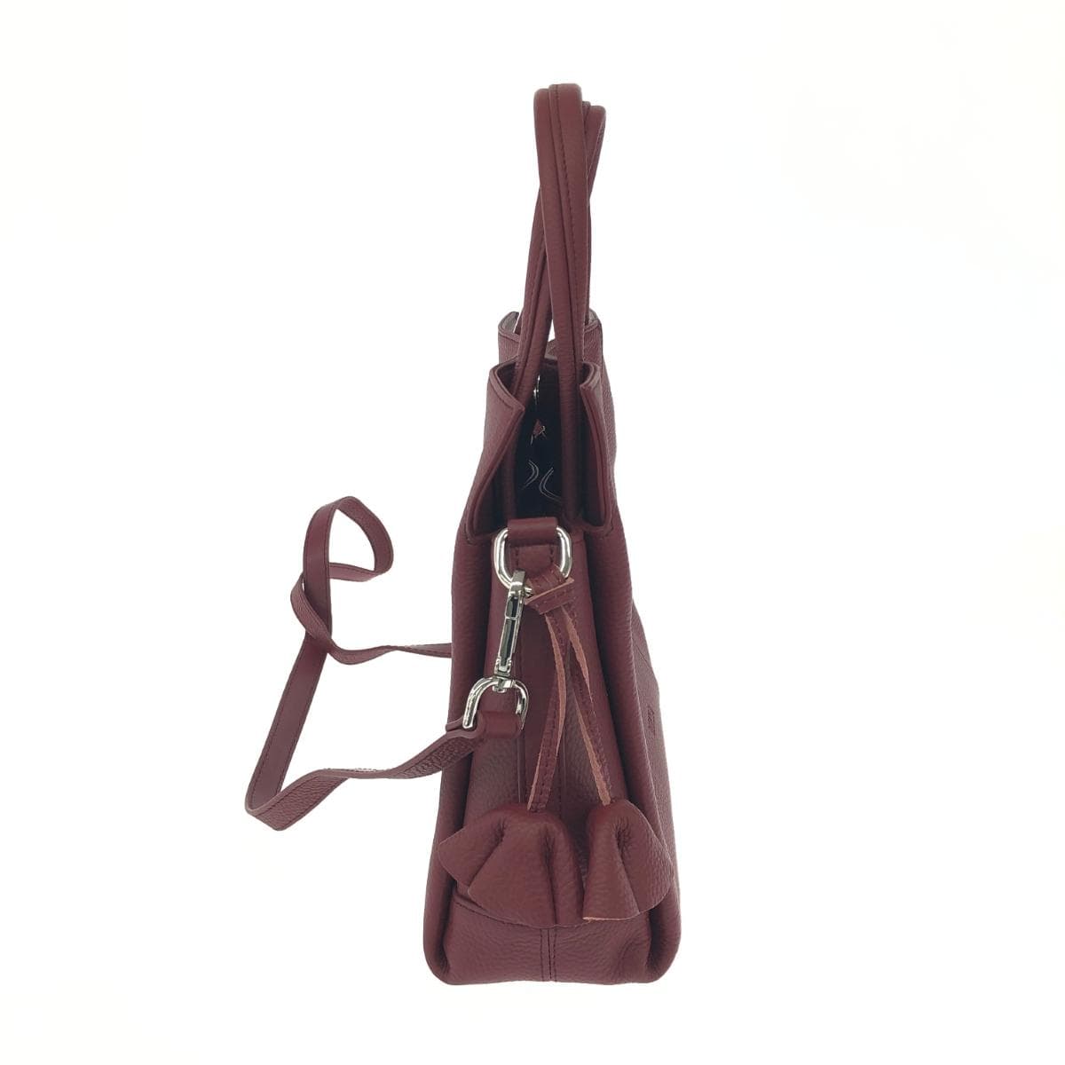 BARCOS 2WAY Good Condition Leather Red Ladies 2