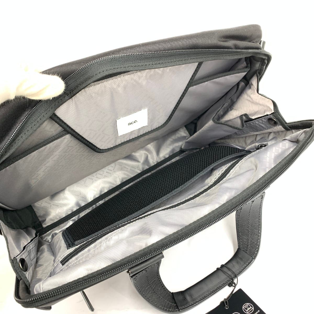 Ace 2WAY bag unused item nylon black men's 6
