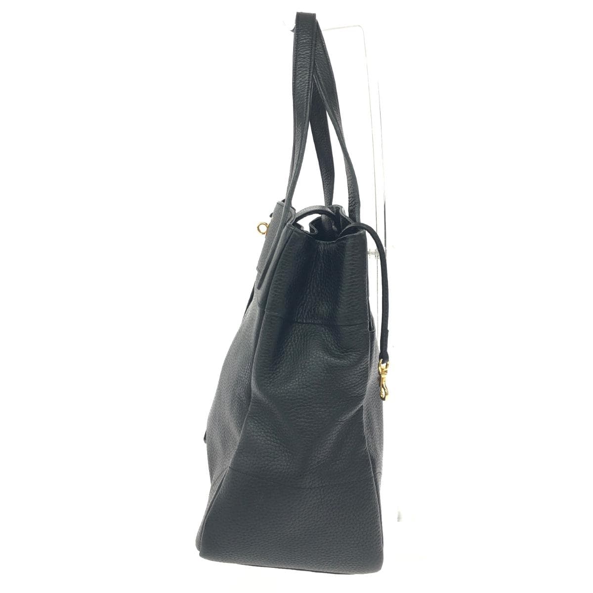 A.D.M.J (Accessoires De Mademoiselle) A.D.M.J/Tote Bag Leather Black Women's 2
