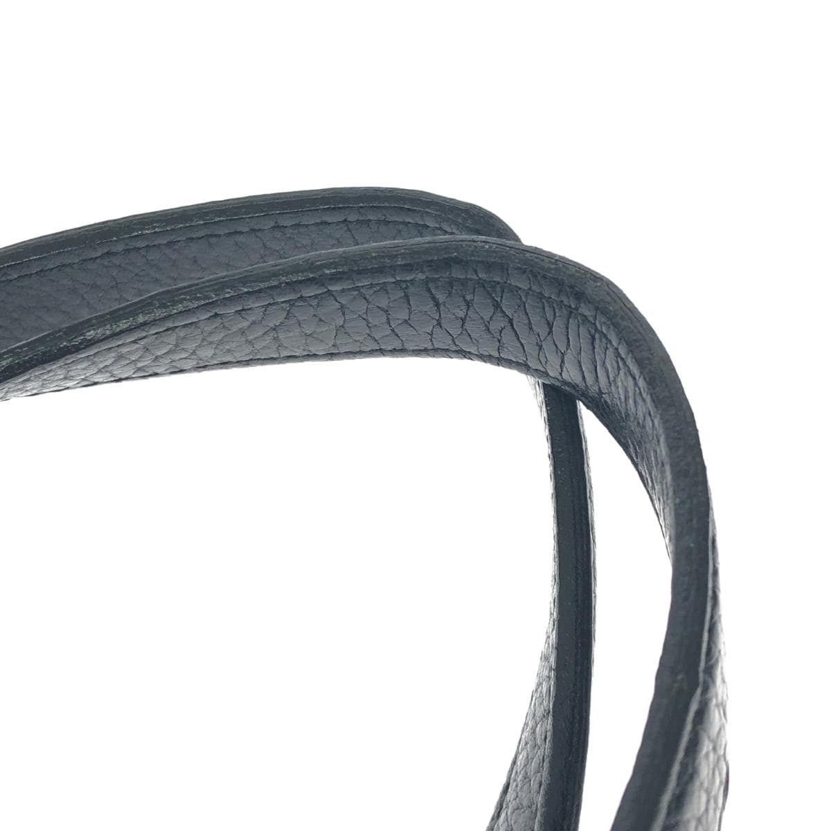 A.D.M.J (Accessoires De Mademoiselle) A.D.M.J/Tote Bag Leather Black Women's 5