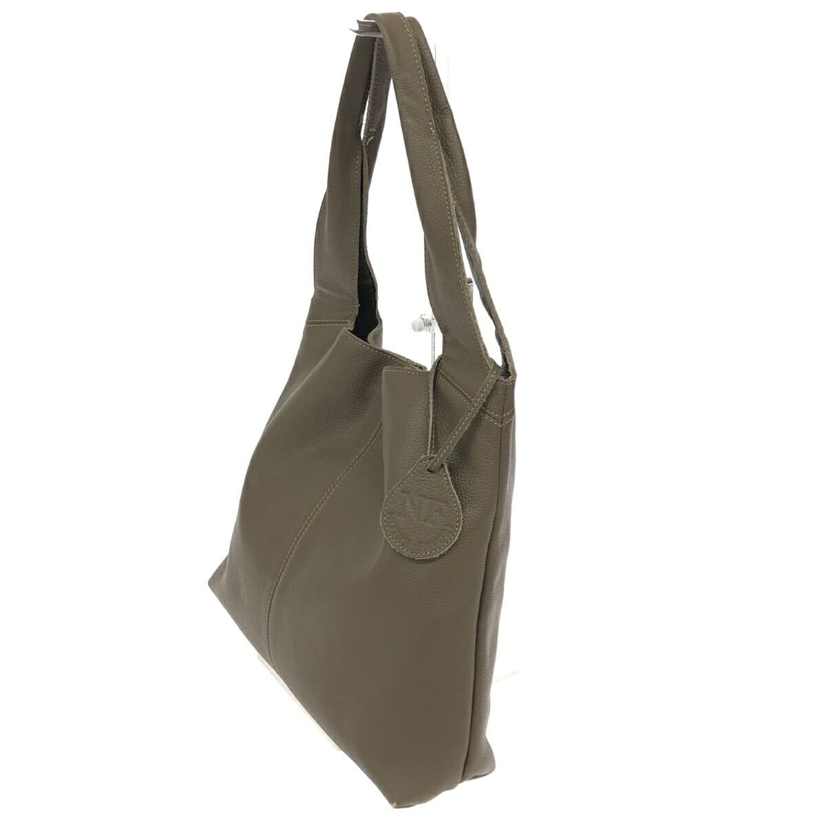 NOTRE FAVORI Notre Favori Tote Bag Leather Brown Women's 3