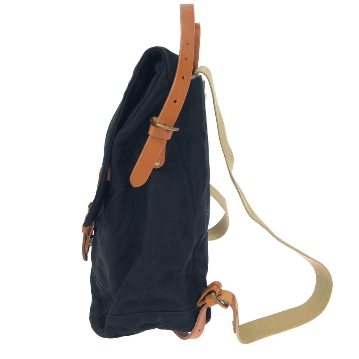 CLEDRAN 2WAY Backpack Canvas Black Unisex 2