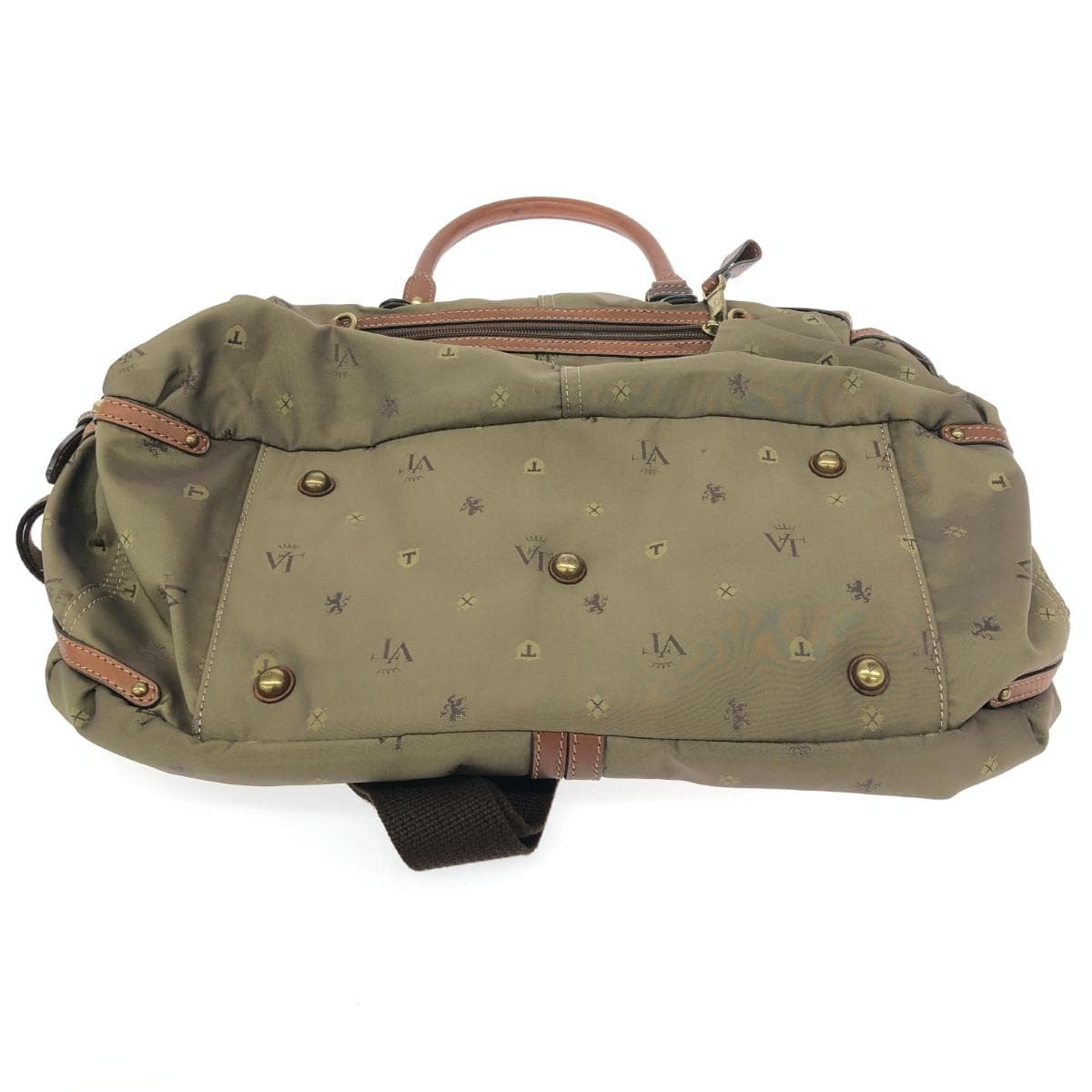 TOPKAPI 2WAY Bag / Vachetta Topkapi Good Condition Monogram / Nylon Khaki Ladies 7