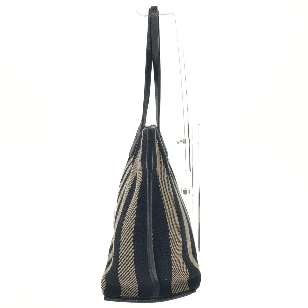 LONGCHAMP Longchamp Tote Bag / Roseau Essential Excellent Condition Black / Red / Beige Ladies 2