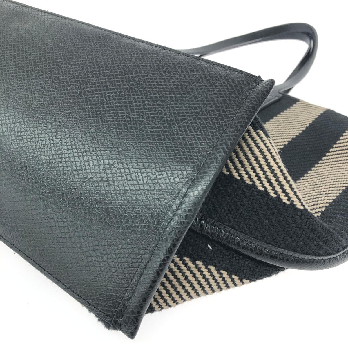 LONGCHAMP Longchamp Tote Bag / Roseau Essential Excellent Condition Black / Red / Beige Ladies 6