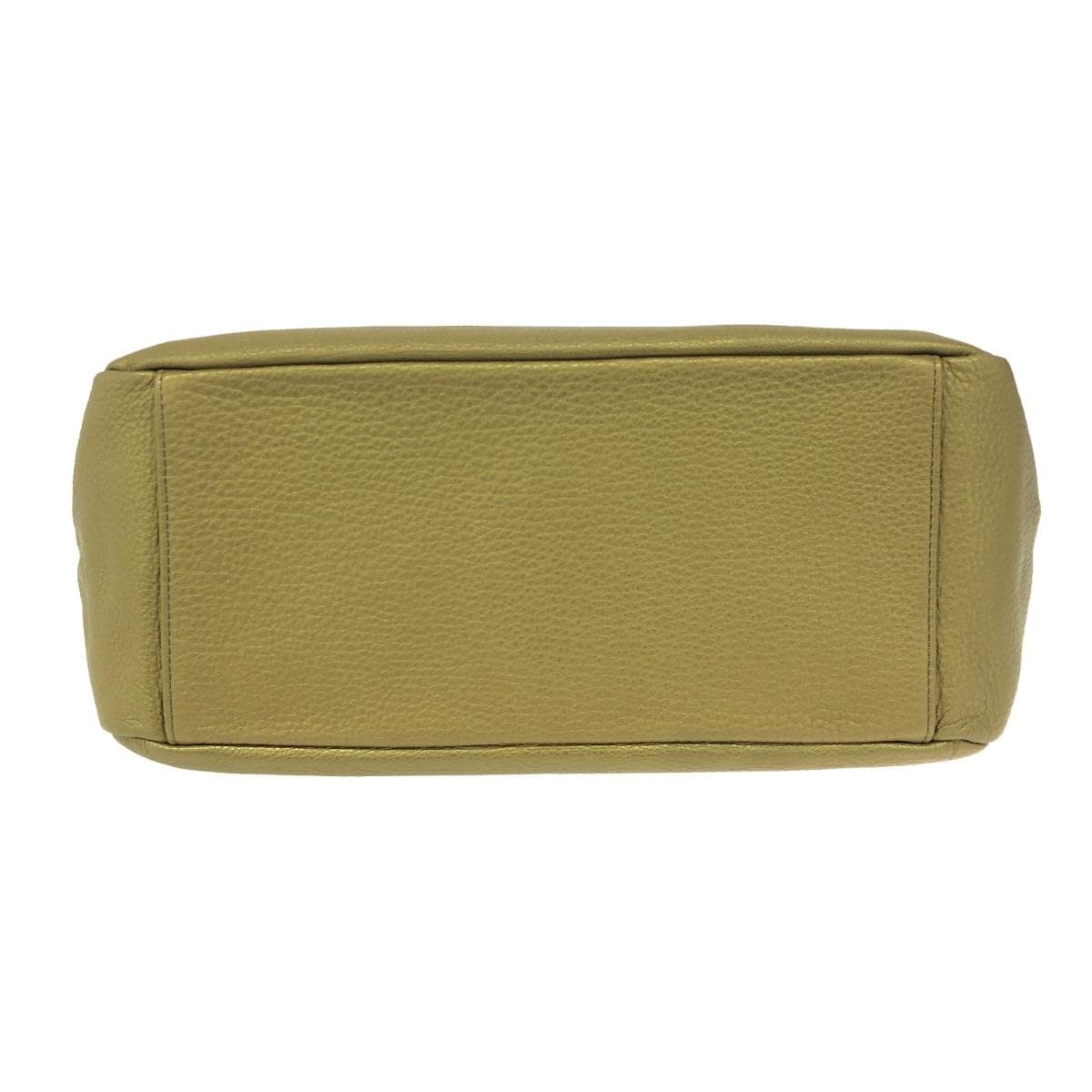 Russet 2WAY bag in good condition, leather, gold color, for women 5