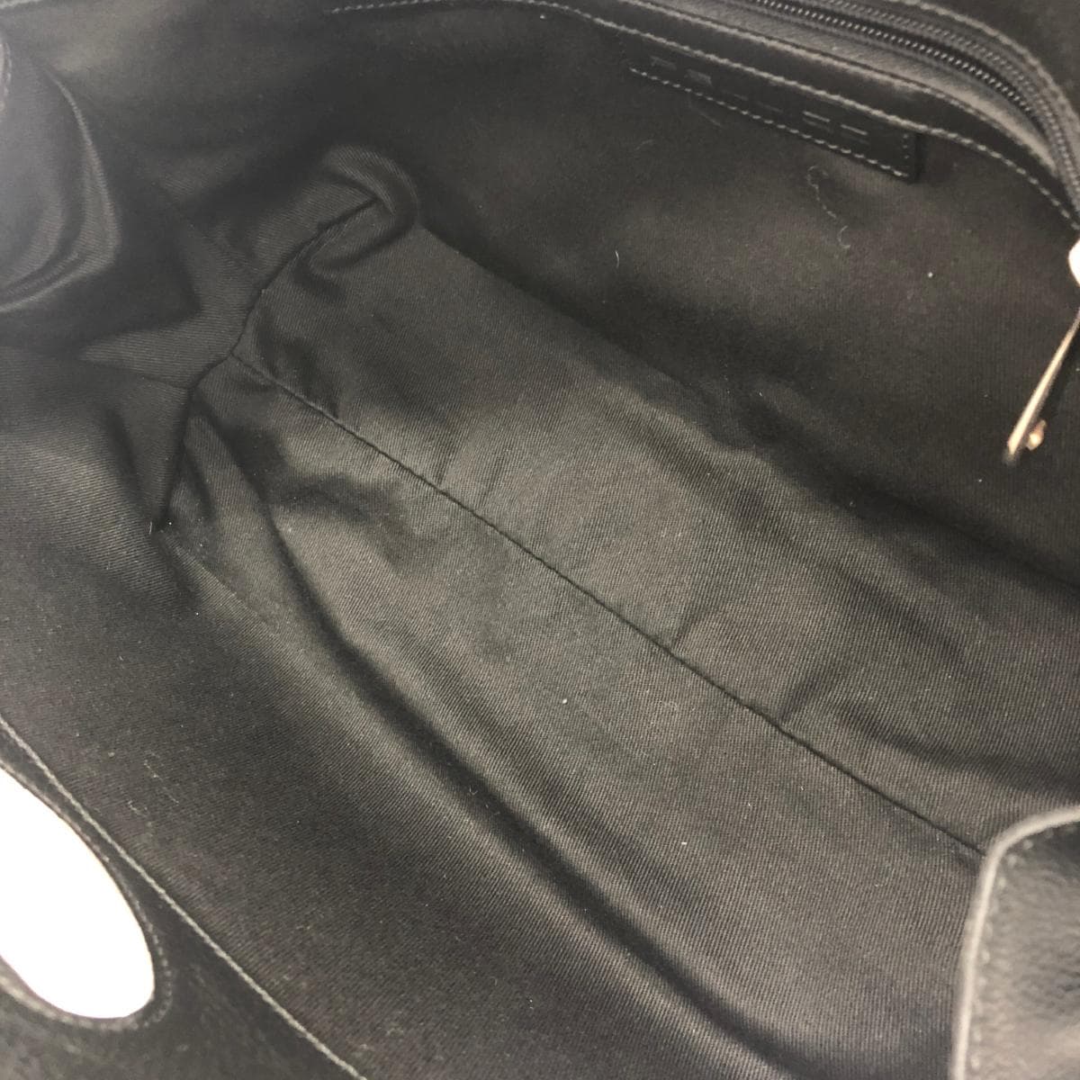 PELLICO Perryco Handbag Good Condition Leather Black/Brown Women's 4