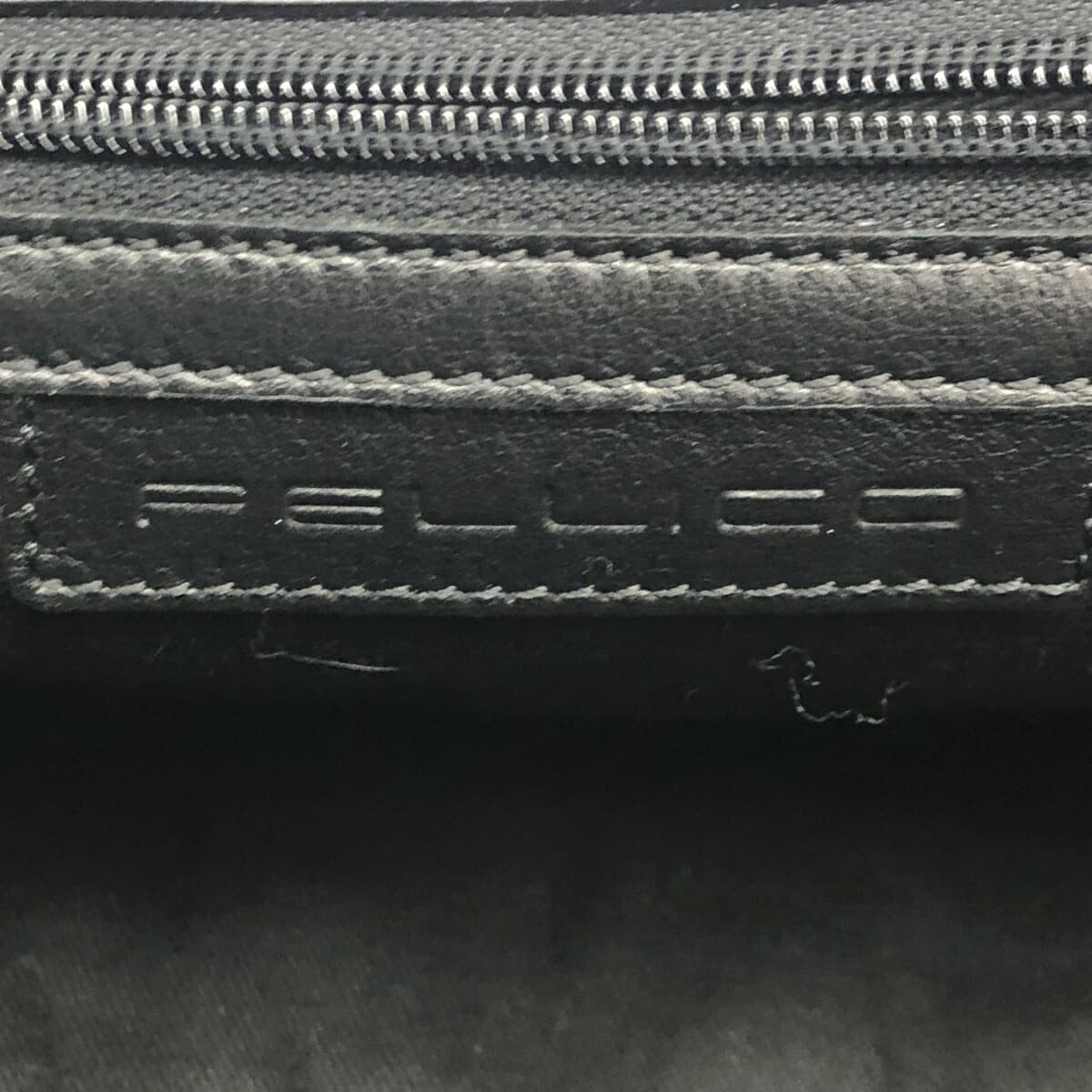 PELLICO Perryco Handbag Good Condition Leather Black/Brown Women's 5