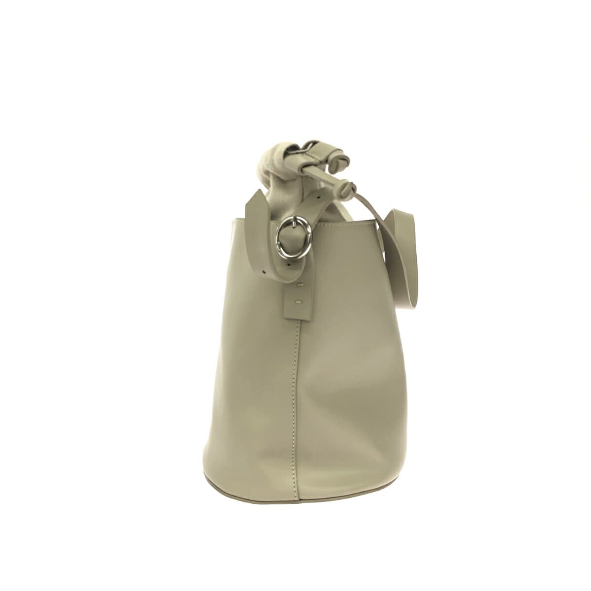 PELLICO Perryco Shoulder Bag Good Condition Leather Beige Women's 2