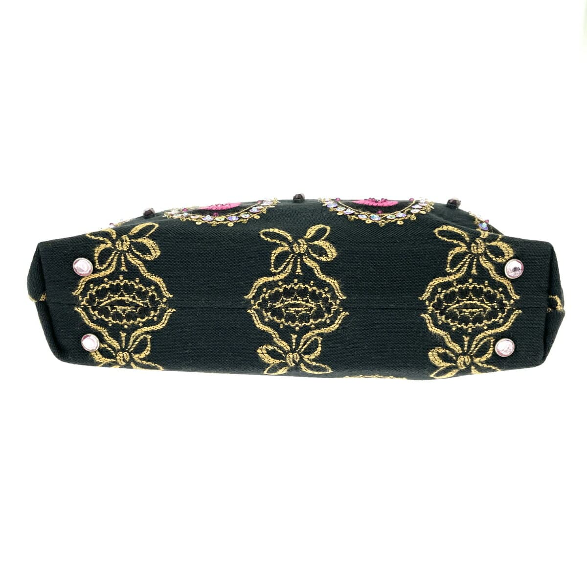 Think Bee Tote Bag, Excellent Condition, Gobelin, Bijou, Black, Ladies 5