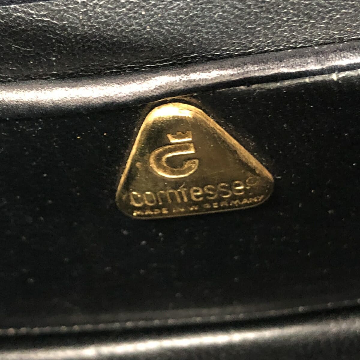 COMTESSE Shoulder Bag Horsehair Black Ladies 5