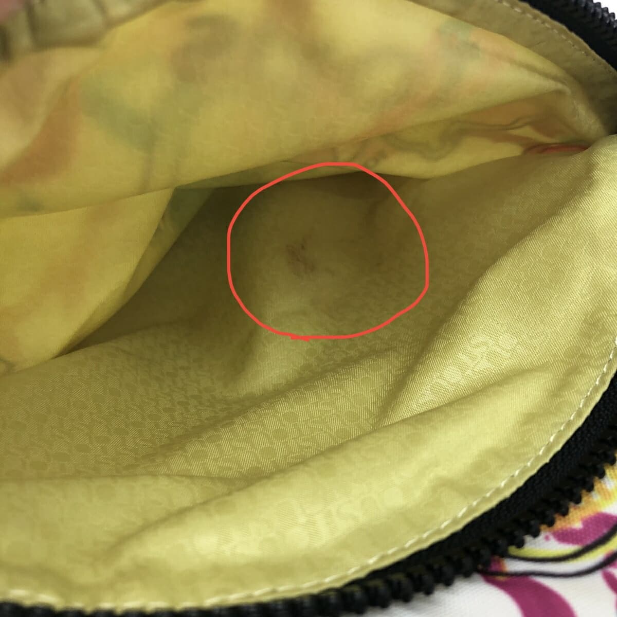 TOUS Shoulder Bag Total Pattern / Bear / Nylon Multi-Color Women's 5