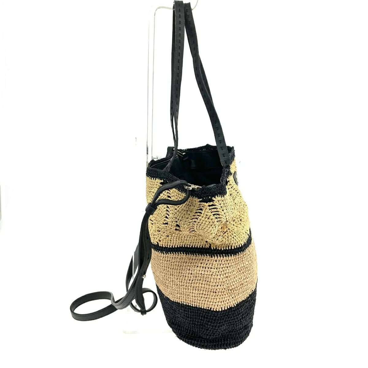 Helen Kaminski 2WAY Bag Raffia Beige Ladies 2