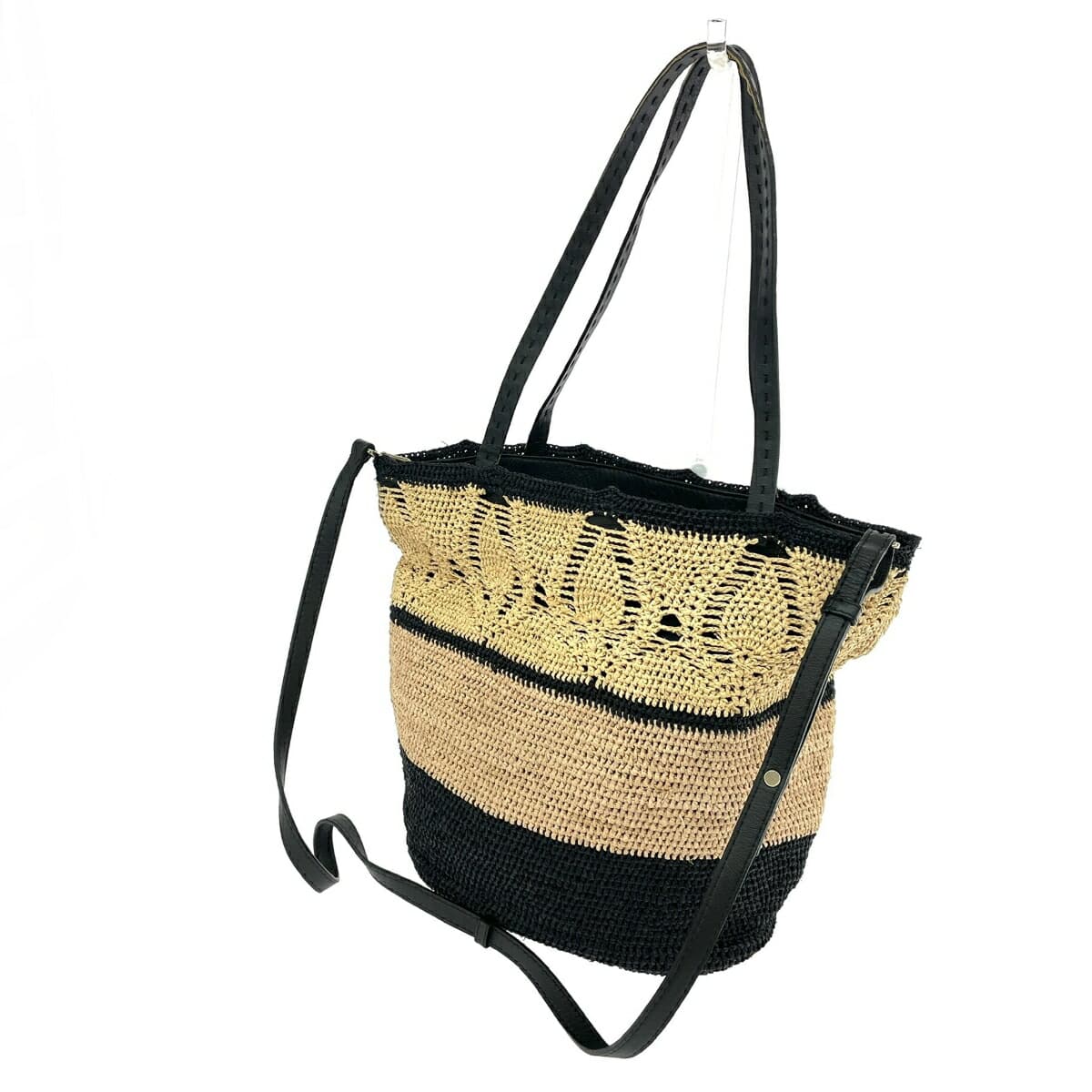 Helen Kaminski 2WAY Bag Raffia Beige Ladies 3