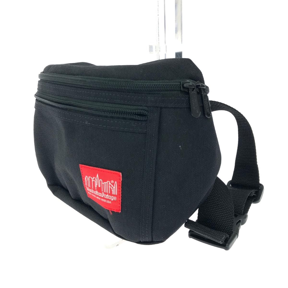 Manhattan Portage body bag in good condition, nylon, black, unisex 3