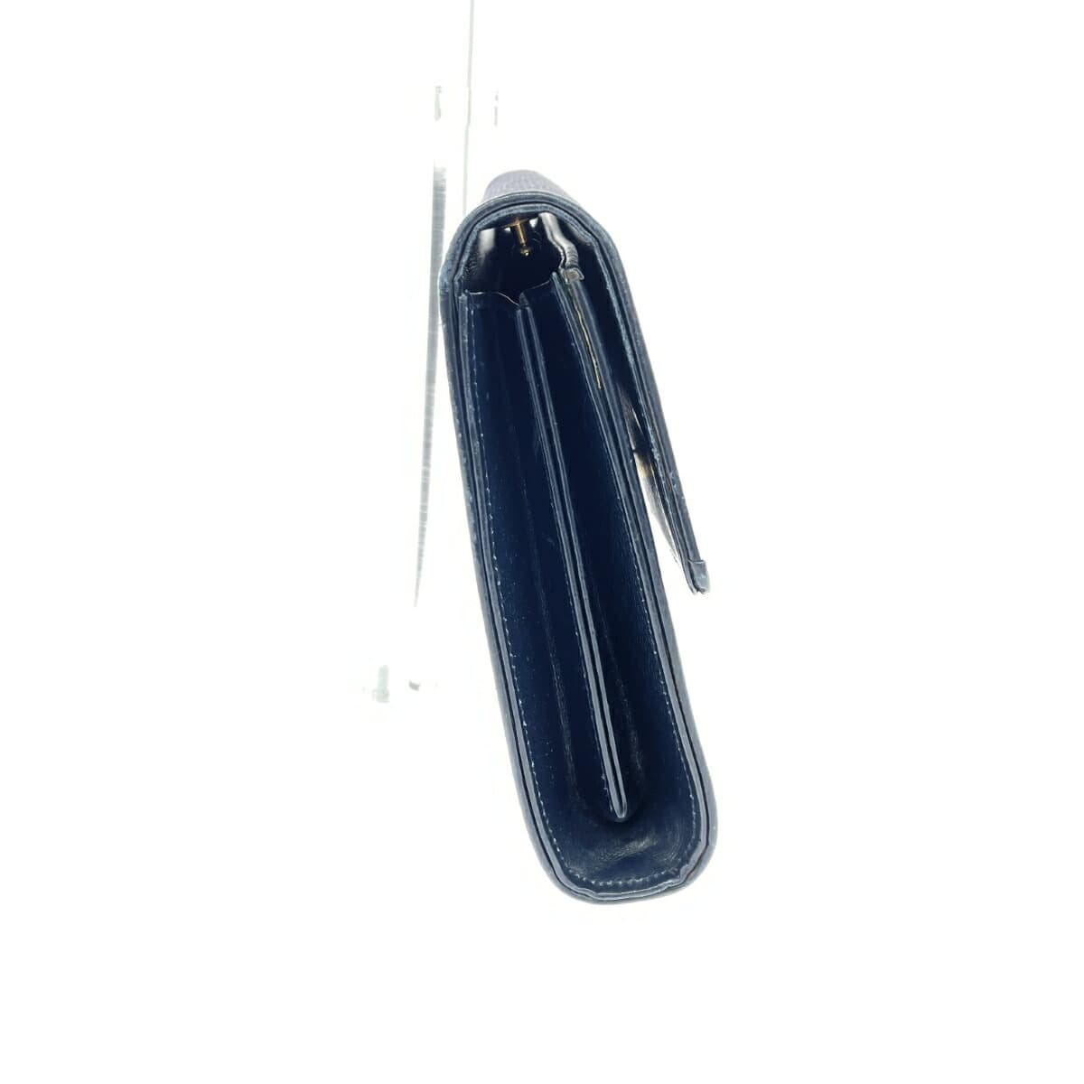 COMTESSE Contes Chain Shoulder Bag Horsehair Navy Ladies 2