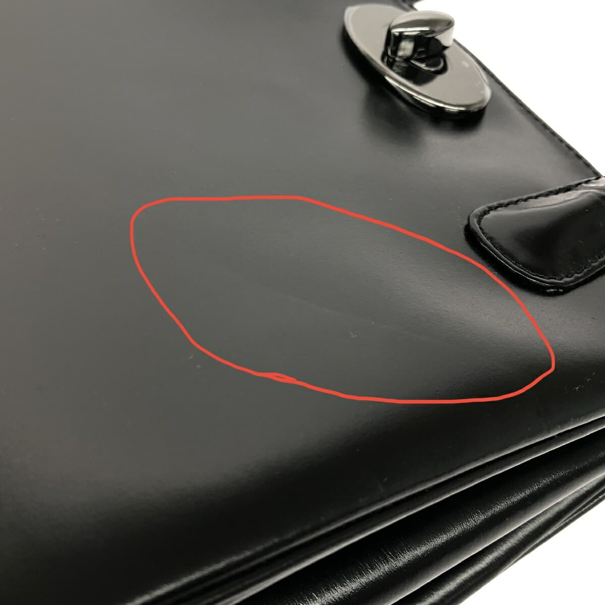 HAMANO Handbag / Mica Retrowa Leather Black 6