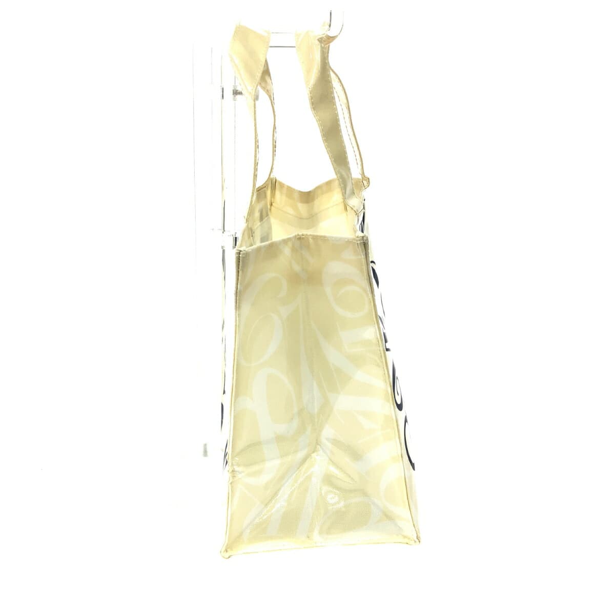 Franck Muller tote bag in excellent condition, limited edition from Ginza SIX, novelty item with dial motif, yellow, unisex 2