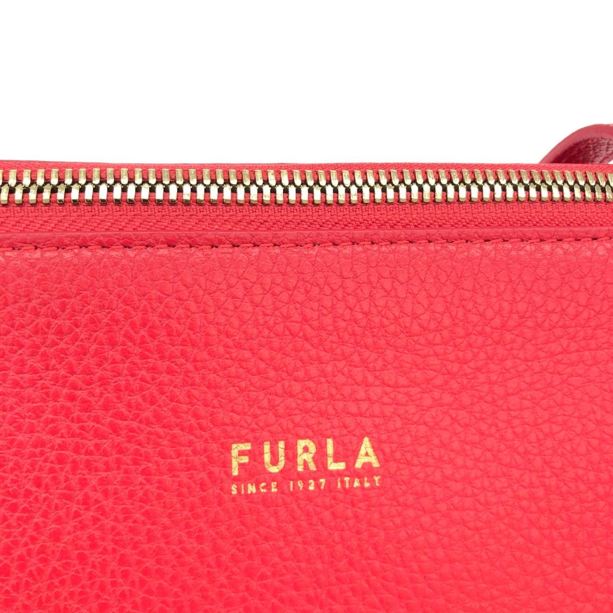 FURLA Furla Luce Good Condition Pebble Leather Fuchsia BAFW14L Red Ladies 6