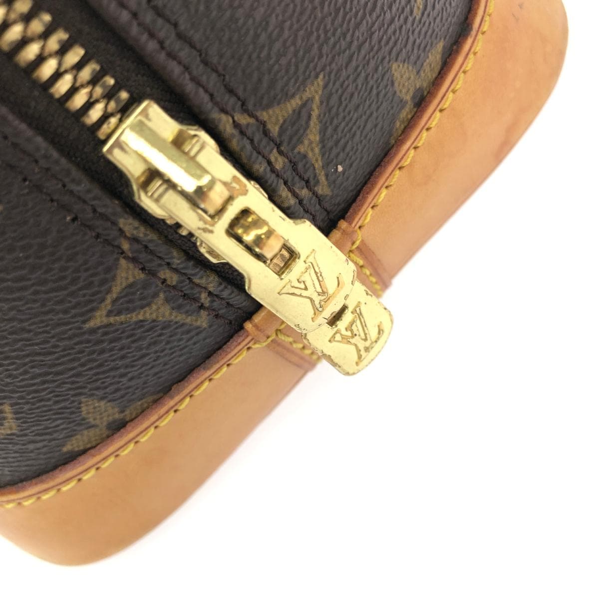 LOUIS VUITTON Alma PM Monogram VI0939 M51130 Brown Ladies 10