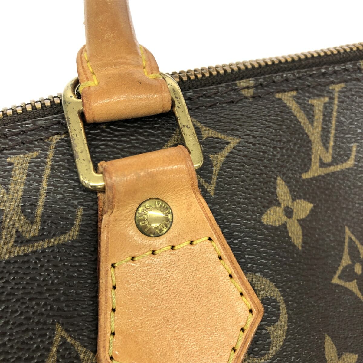 LOUIS VUITTON Alma PM Monogram VI0939 M51130 Brown Ladies 8