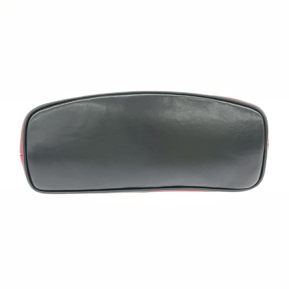 TRUSSARDI Handbag Logo Plate Top Handle Leather Vintage Bordeaux Ladies 5