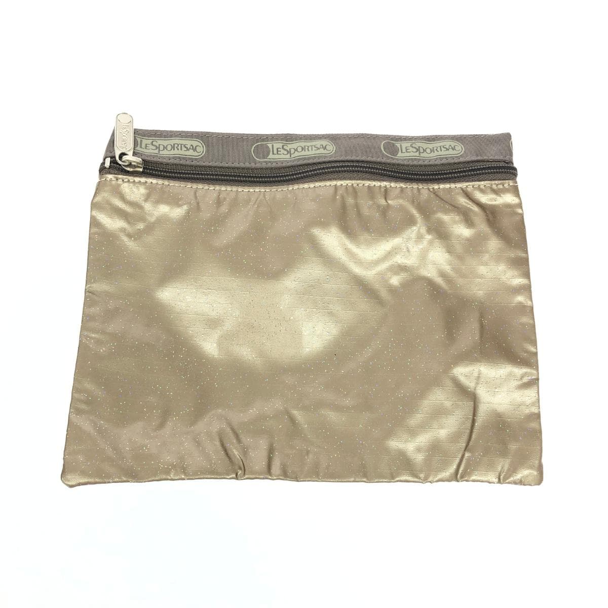 LeSportsac Backpack Glitter Nylon Gold Color Ladies 10