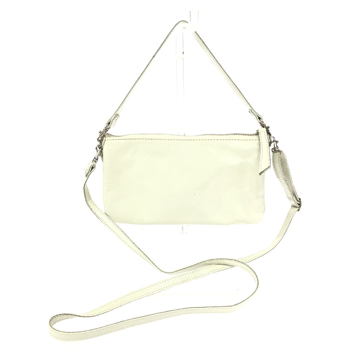 Les Basics Levajic 2WAY Bag Enamel White Women's