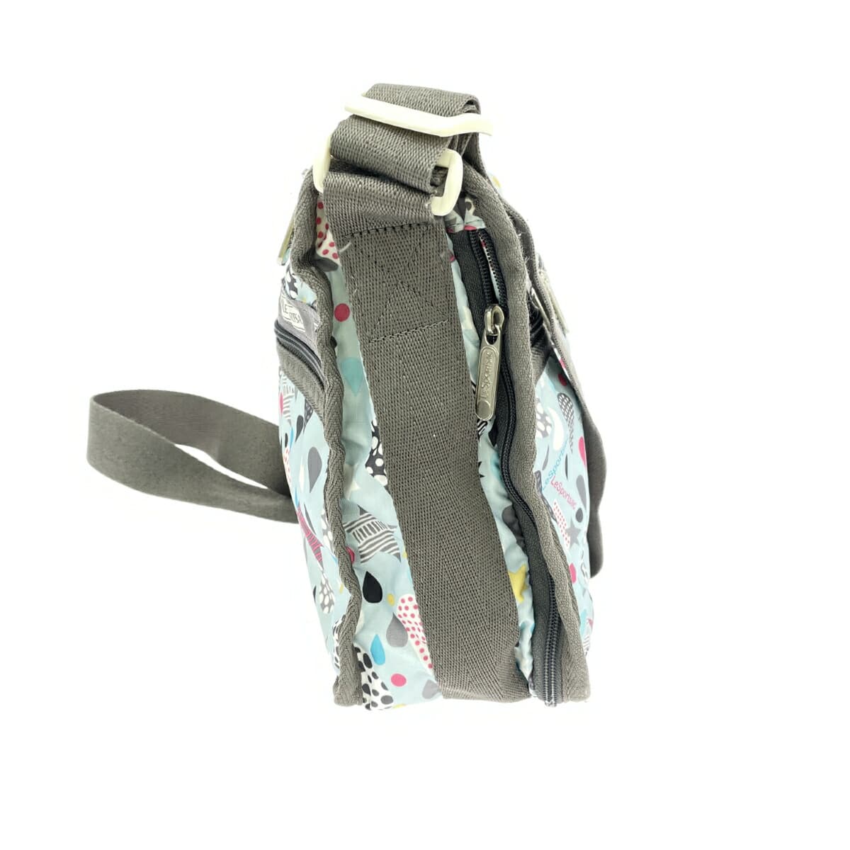 LeSportsac Shoulder Bag Droplet Dot Star Pattern Nylon Light Blue Blue Women's 2