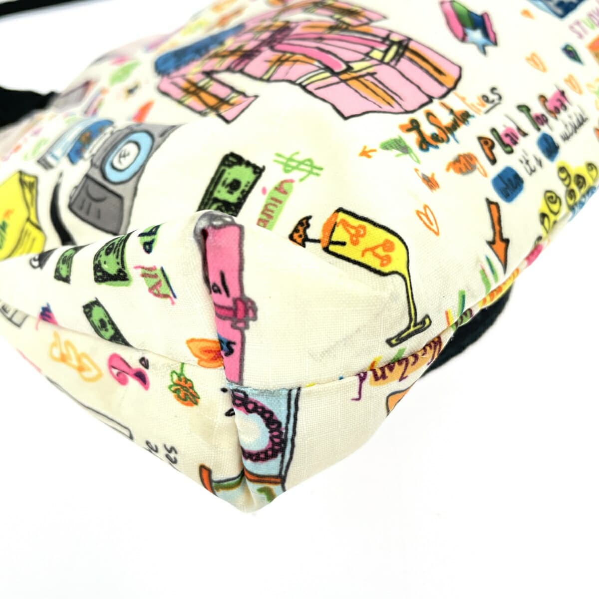 LeSportsac Mini Tote Bag Sarah Schwartz Hawaii Limited Logo Bag Pattern Girls Nylon Multicolor Ladies 9