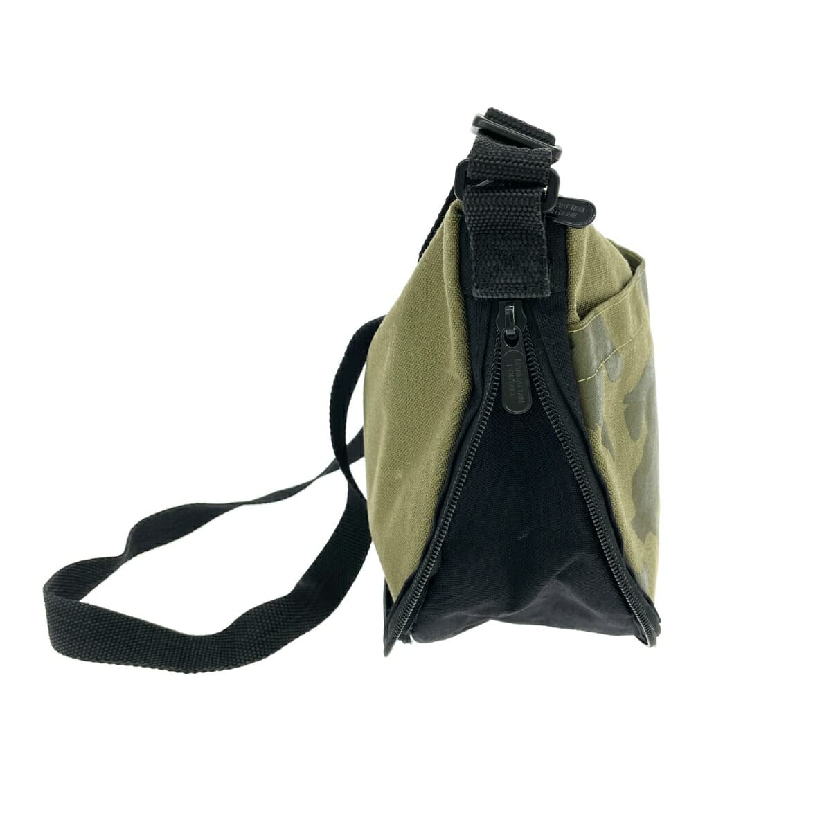 Manhattan Portage Circle Shoulder Bag Camouflage Cordura Nylon Olive Khaki Unisex 2