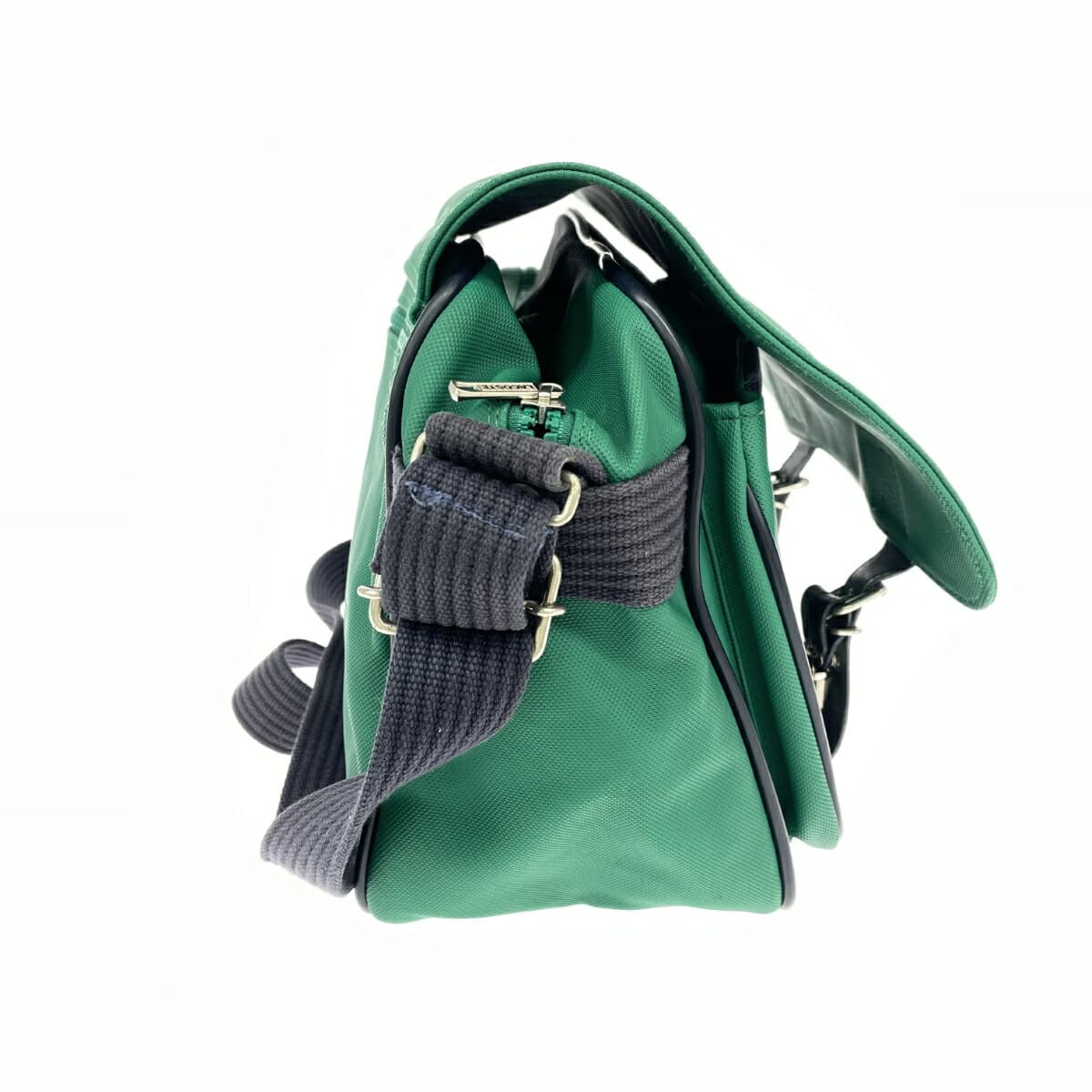 LACOSTE Messenger Bag Crocodile Logo PVC Vintage Green Unisex 2