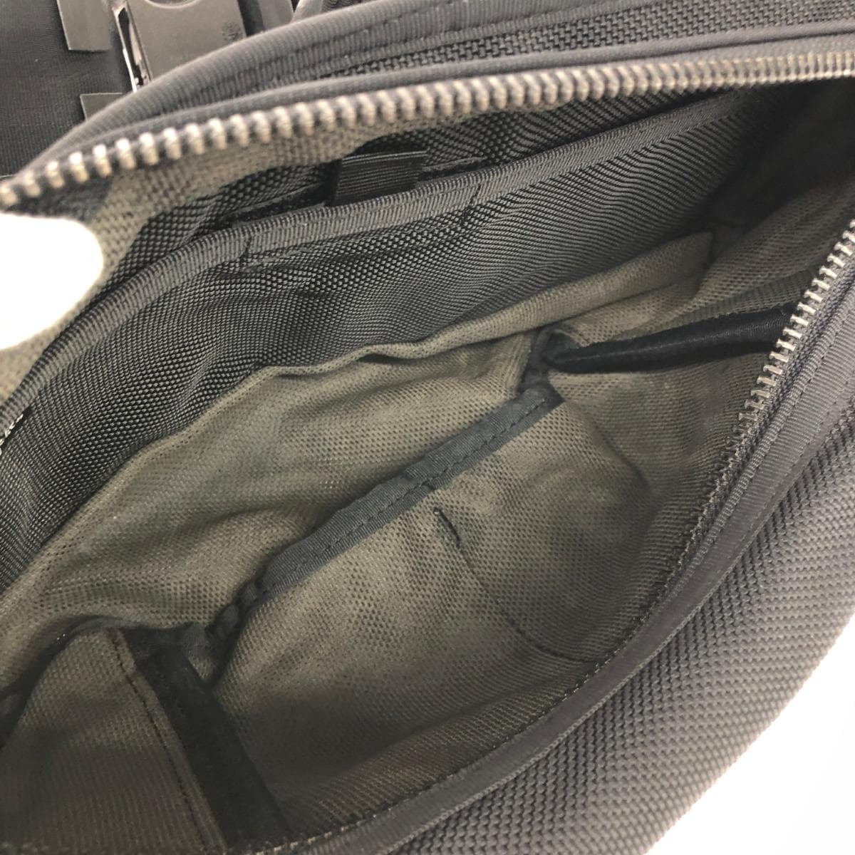 PORTER Waist Bag L Size Heat Ballistic Nylon 703-0697 Black Unisex 5