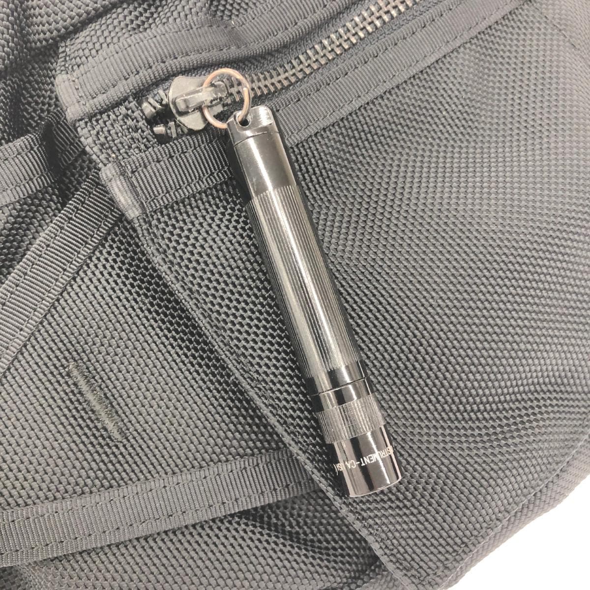 PORTER Waist Bag L Size Heat Ballistic Nylon 703-0697 Black Unisex 6