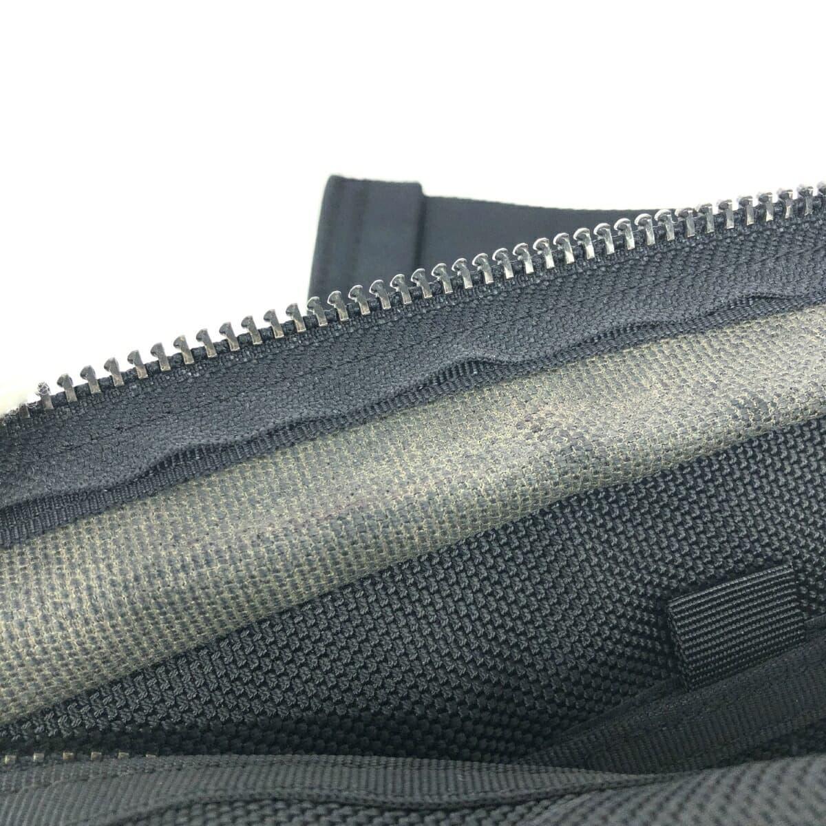 PORTER Waist Bag L Size Heat Ballistic Nylon 703-0697 Black Unisex 8