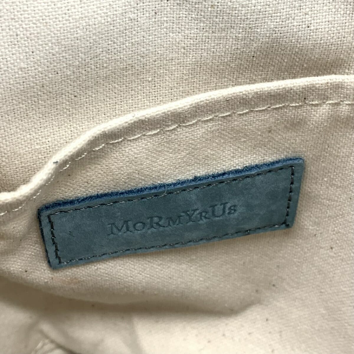 Mormyrus Mormyrus Drawstring Handbag Nubuck/Turquoise Blue Blue Ladies 6