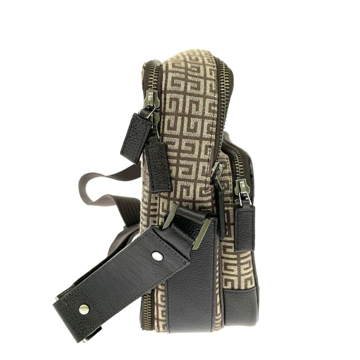 GIVENCHY Jivanshi Crossbody Bag 4G Logo All-over Logo Canvas Vintage Beige Unisex 2