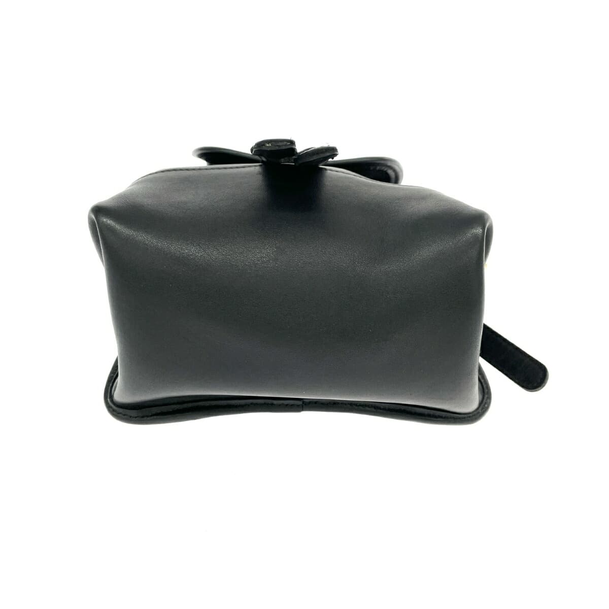 COACH Coach Old Coach Mini Backpack Made in USA Grab Tan Leather Black 9960 Turn Lock Black Ladies 4