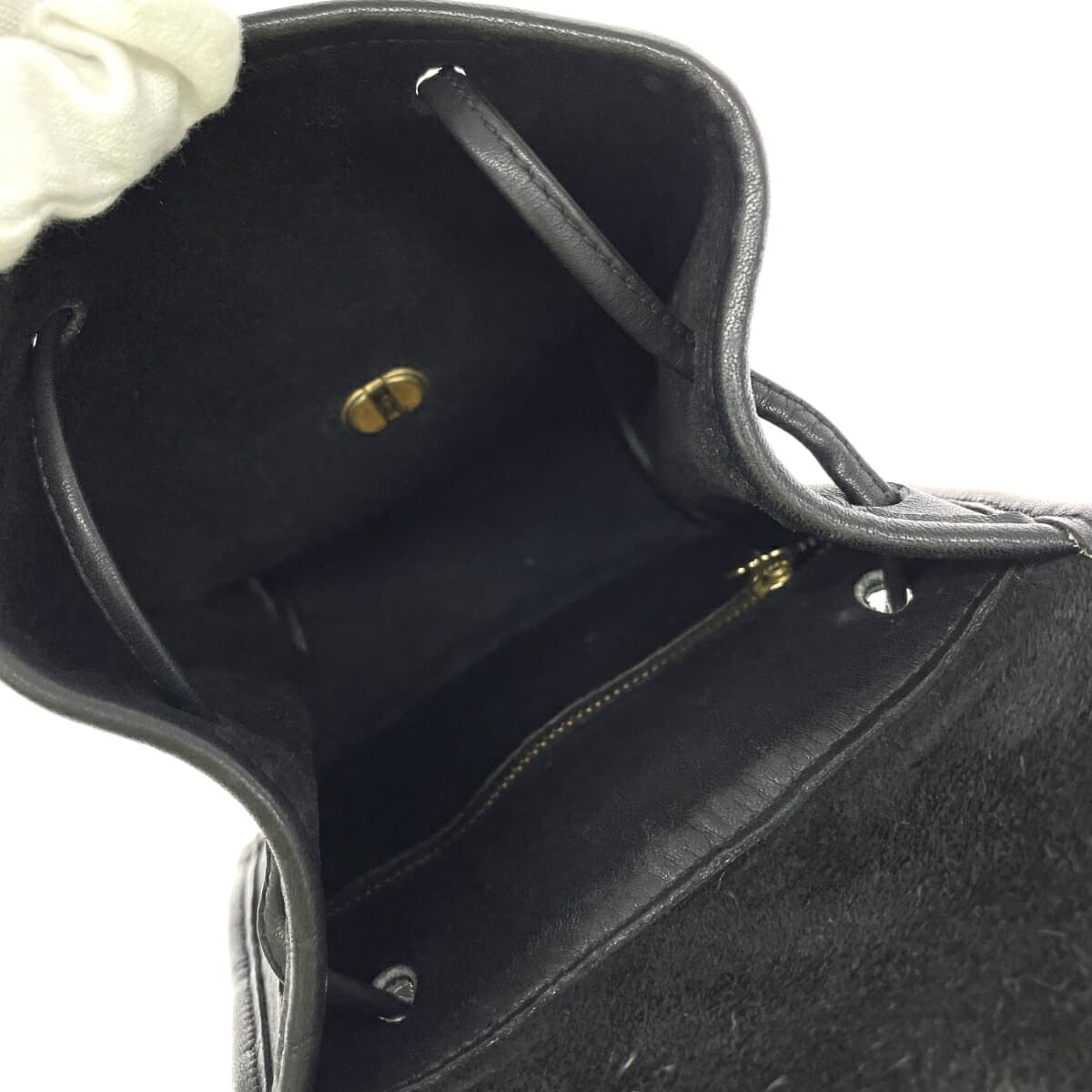 COACH Coach Old Coach Mini Backpack Made in USA Grab Tan Leather Black 9960 Turn Lock Black Ladies 6