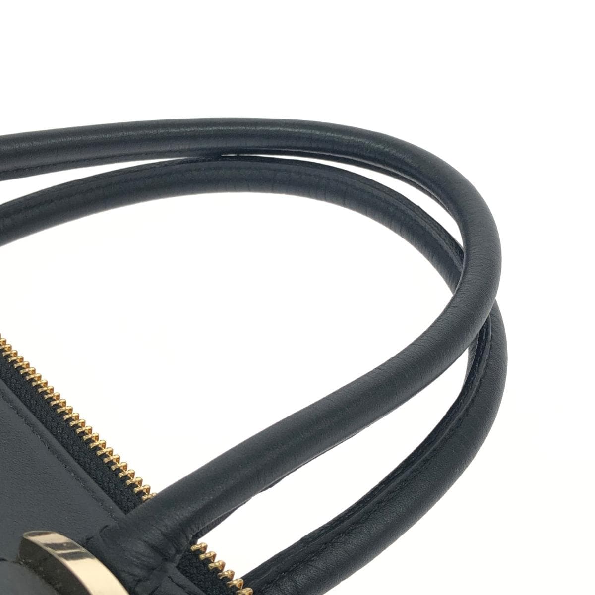 MILA SCHON 2WAY Bag Leather Black Women's 5