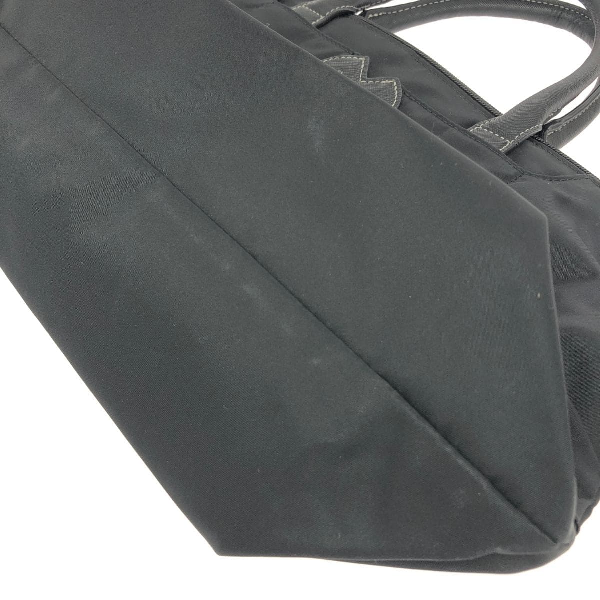 MILA SCHON Tote Bag Good Condition Nylon Black Women's 6