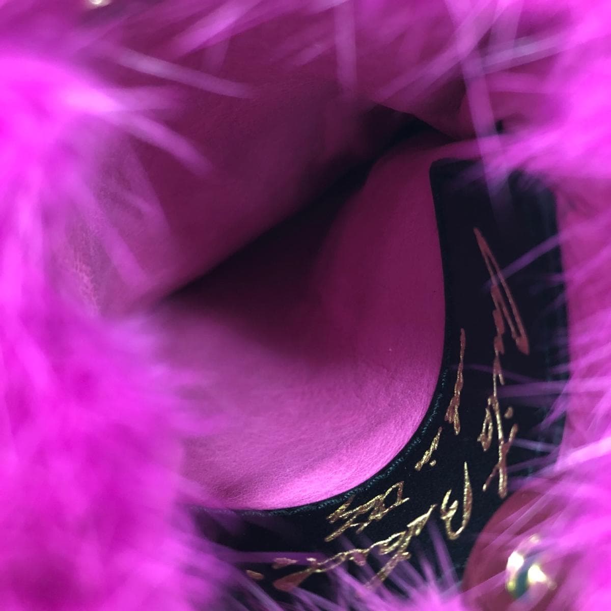 Anita Bilardi Anita Bilardi / Shoulder Bag Real Fur Pink 4