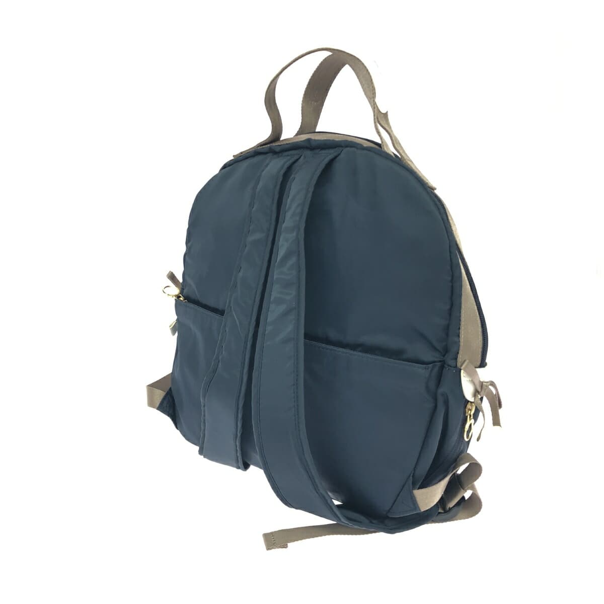 Kanana Project Backpack Logo Nylon Navy Women's 3