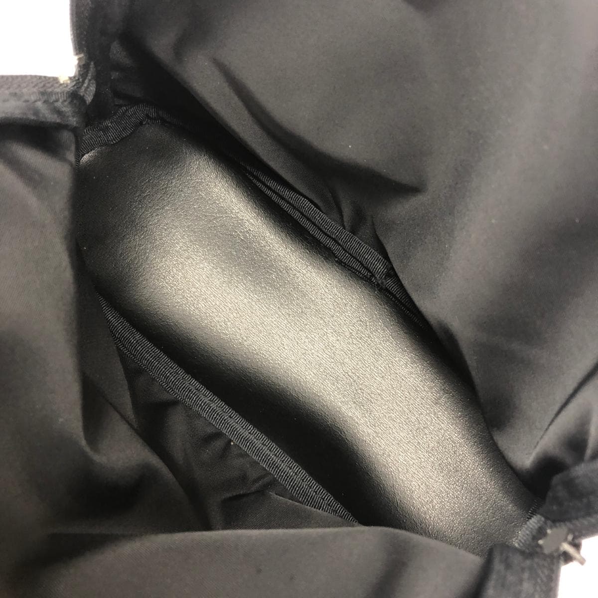 FOXEY BOUTIQUE Mini Tote Bag Good Condition Logo Embroidery/Velvet Black Ladies 4