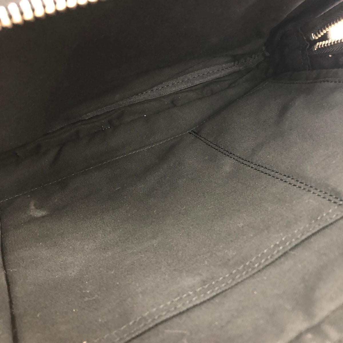 PORTER Shoulder Bag / Square Leather Black Unisex 4