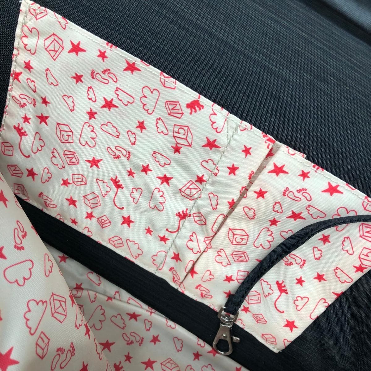 KIPLING Kipling Mother's Bag in excellent condition with diaper changing sheet included - Black 5