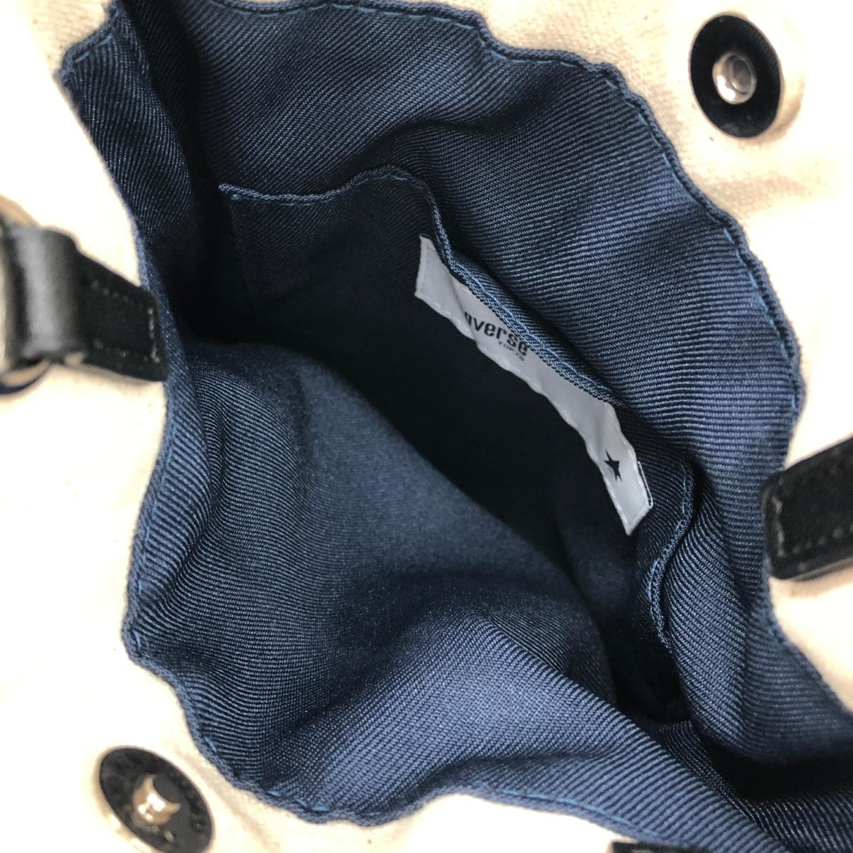 CONVERSETOKYO Converse Tokyo Converse Tokyo / Lace-up Layered Good condition 2WAY / Vegan Leather / Canvas Black 4