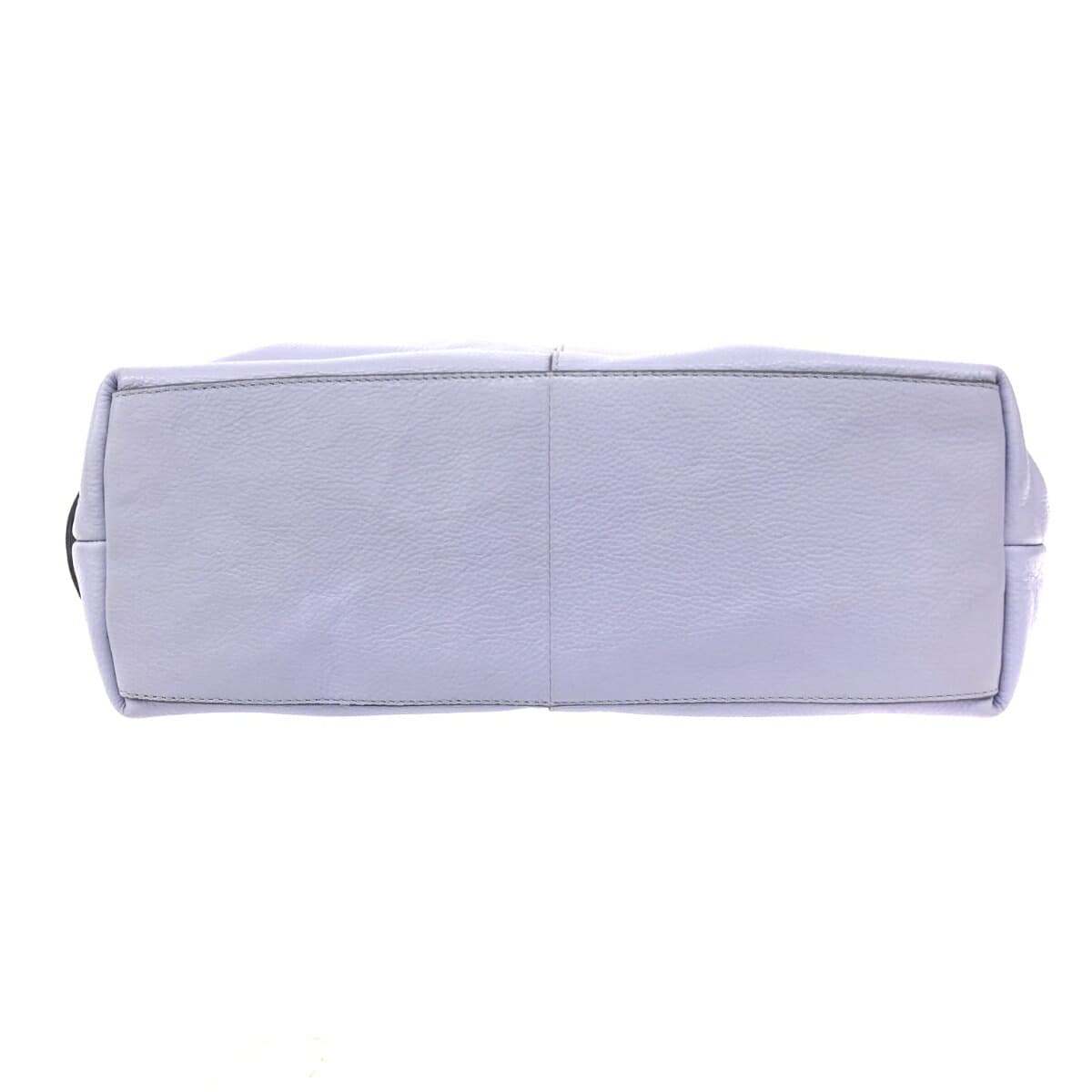 Cole Haan 2WAY Tote Bag Woven Handle Leather Purple Ladies 5