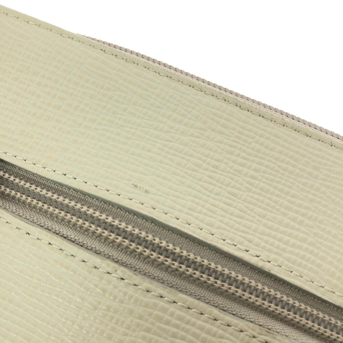 NINA RICCI Mini Shoulder Bag Leather White Women's 9