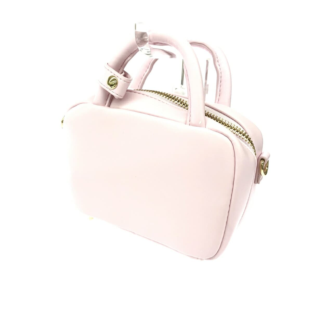 Furfur Fafa Micro Square Boston Bag in Good Condition Pink for Women 3